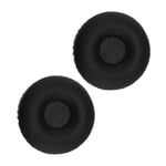 1 Pair Earphone Cover Ear Pads 70x70x18.5mm for JBL Synchros S400BT E40 Black
