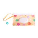 1pc Wet Wipes Bag Cosmetic Pouch Tissue Box 1