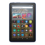Amazon Fire HD 8 tablet | 8-inch HD display, 64 GB, 30% faster processor, designed for portable entertainment, 2022 release, with ads, Denim