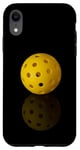 Coque pour iPhone XR Pickleball jaune