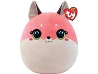 Ty Inc. Kudde Maskot Ty Squish-A-Boos Roxie Rosa Räv 22Cm 39223