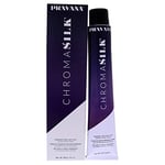 Pravana ChromaSilk Creme Hair Color - 5.11 Light Intense Ash Brown For Unisex 3 oz Hair Color