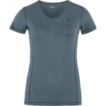 Fjällräven Womens Abisko Cool T-Shirt (Blå (ULTRAMARINE/537) Large)