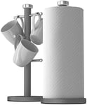 Mug Tree & Towel Pole Set - Morphy Richards  974030 Accents in Titanium