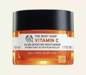 The Body Shop Vitamin C Glow Boosting Moisturiser 50ml for dull tired skin BNIB