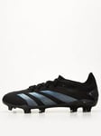 adidas Men's Predator 20.2 Firm Ground Football Boots - Black, Black, Size 9, Men