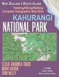 Kahurangi National Park Trekking/Hiking/Walking Complete Topographic Map Atlas Leslie-Karamea Track Mount Arthur New Zealand South Island 1