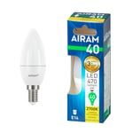 LED-lampa Airam E14 Candle, 2700K, 6 W / 470 lm