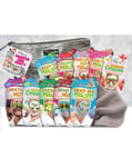 Skin Care Good Masks 7th Heaven Pamper Party Cosmetic Bag 9 Packs Gift For Her
