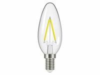 Energizer® LED SES (E14) Candle Filament Non-Dimmable Bulb Warm White 470 lm 4W