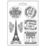 Stamperia Soft Mould A4 - Oh la la! Tour Eiffel