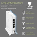 LibertyShield Lite - Pre Configured Multi Country VPN Router