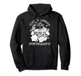 Photographer Vintage Camera Flowers Photography Pullover Hoodie