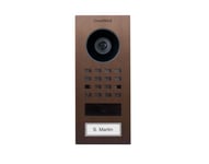 Doorbird D1101V (PoE) Video ringeklokke med kamera (Modell: På-vegg, Farge: Architectural bronze)