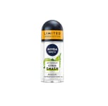 Nivea Men Citrus Smash Roll-On Deodorant Antiperspirant Bergamot Mint 50ml
