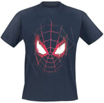 Spider-Man Miles Morales - Mask T-Shirt dark blue