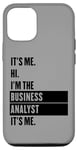 Coque pour iPhone 13 C'est moi Bonjour, je suis l'analyste d'affaires, c'est moi
