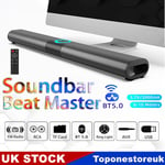 Wireles Bluetooth RGB TV Home Theater Sound Bar Speaker HiFi Subwoofer Remote