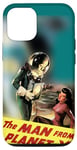 Coque pour iPhone 14 Pro Science-fiction vintage The Man from Planet X Alien