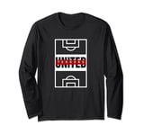 Tekkers United Football Pitch Team Tekker Utd Matching Kit Long Sleeve T-Shirt