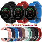 Soft Silicone Watch Band Wristbands 22mm Strap Bracelet For Polar Vantage M