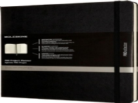 Moleskine Notes MOLESKINE PRO Project Planner XL (19x25 cm) innbundet, svart