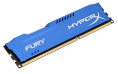HyperX FURY Blue 8GB 1600MHz DDR3 RAM-minnen 1 x 8 GB HX316C10F/8