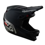 Troy Lee Designs Design D4 Shadow Poly Full Face Helmet - Black / XSmall