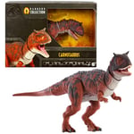 Mattel Jurassic World Collection Hammond Carnotaurus Figurine articulée de grand dinosaure du film Fallen Kingdom, jouet de qualité HTK44