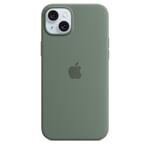 Apple iPhone 15 Plus Silicone Case with MagSafe - Cypress Soft Touch Finish