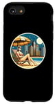 Coque pour iPhone SE (2020) / 7 / 8 Vintage Vacation Sunset Beach Retraite Retraite