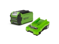 Greenworks GSK40B25 Starter Kit Batteri och laddare - 40V 2.5Ah