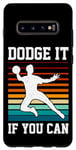 Galaxy S10+ Funny Dodgeball game Design for a Dodgeball Player Case