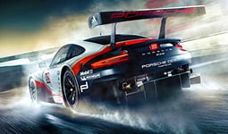 Porsche 911 RSR Racing Poster print Size 12 x 18 Inches (30 cm x 46 cm) (300mm x 460mm) Frosted Finish Paper Material Gift Decorative Print Wall