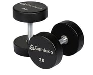 Gymleco 836 Runde Gummi Håndvægte 37,5 kg (1 stk)