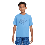 Nike Multi Tee Blue Jr (Storlek kläder: XS)