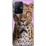 Xiaomi 11T Pro Gjennomsiktig Telefondeksel Leopard