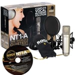 Røde NT1-A studiopakke. Stormembran mikrofon med oppheng