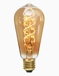 Decoration LED-pære filament Edison E27 2100K 3W