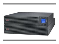 Apc Easy Ups On-Line - Ups (Kan Monteras I Rack) - Förlängd Drifttid - Ac 220/230/240 V - 1800 Watt - 2000 Va - 1-Fas - Bly-Syra - Usb, Serial - Utgångskontakter: 4 - 4U - Europa - Svart, Ral 7010