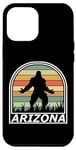 Coque pour iPhone 12 Pro Max Yéti Bigfoot Sasquatch Arizona Sunset