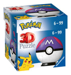 Ravensburger Pokemon MASTER BALL 55 Piece 3D Puzzle Ball POKEBALL  *BRAND NEW*