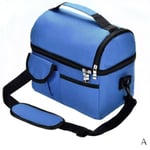 Insulated Lunch Bag For Women Men Kids Thermos Cooler Adults Tot Blue