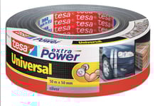 Vävtejp tesa Extra power 50 mm Grå
