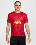 Liverpool F.C. Academy Pro Men's Nike Dri-FIT Football Pre-Match Short-Sleeve Top