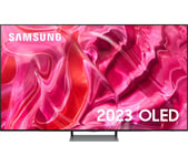 65" SAMSUNG QE65S92CATXXU  Smart 4K Ultra HD HDR OLED TV with Bixby & Amazon Alexa, Silver/Grey