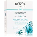 Maison Berger Paris Aroma Travel luftfrisker til bil Genopfyldning (Aromatic Garden) 2x17 g