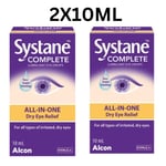 Systane Complete All In One Dry Eye Relief Lubricant Eye Drops -2X 10ml-20ML