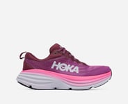 HOKA Bondi 8 Chaussures pour Femme en Beautyberry/Grape Wine Taille 42 | Route
