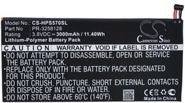 Batteri 795065-001 for HP, 3.8V, 3000 mAh